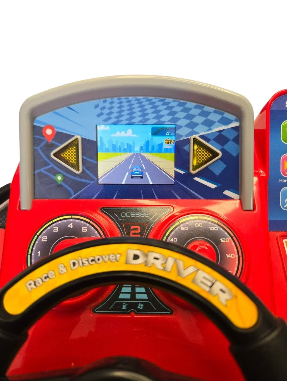🚗 VTech Race & Discover Driver Interactive Steering Wheel Learning Toy | Preten